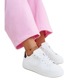 Hvide og sorte Akila sneakers
