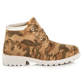 Ideal Shoes Lav ankelfanger flerfarvet