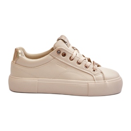 Damesneakers Big Star NN274210 Beige