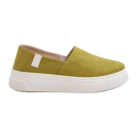 Big Star Sneakers til kvinder NN276008 Memory Foam System Lime grøn