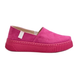 Big Star Sneakers til kvinder NN276009 Memory Foam System Fuchsia lyserød