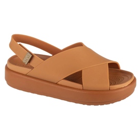 Crocs Brooklyn Luxe Strap W 209407-2U3 sandaler brun