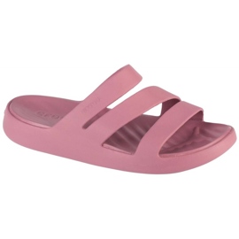 Crocs Getaway Strappy Sandal W 209587-5PG flip-flops lyserød