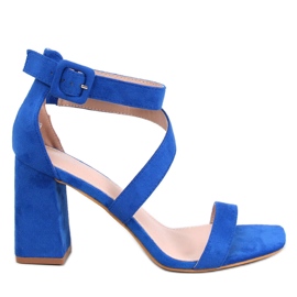 Savoy Blue højhælede sandaler blå
