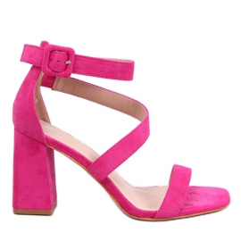 Savoy Fuchsia højhælede sandaler lyserød