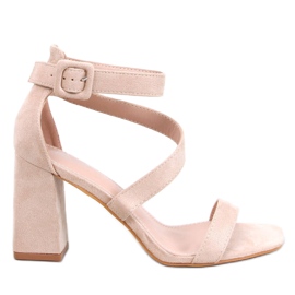 Savoy Beige højhælede sandaler