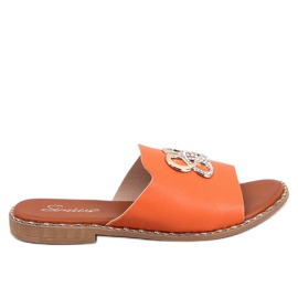 Lafite Orange flip-flops til kvinder