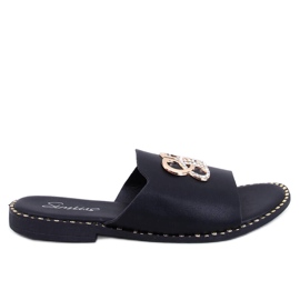 Lafite sorte flip-flops til kvinder