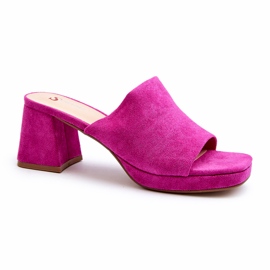 Seastar Højhælede flip flops til kvinder Fuchsia Bralya lyserød