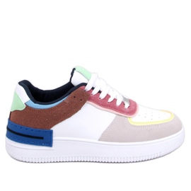 Adames Grey farverige sneakers hvid