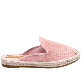 Carmen Pink espadriller hjemmesko til kvinder lyserød
