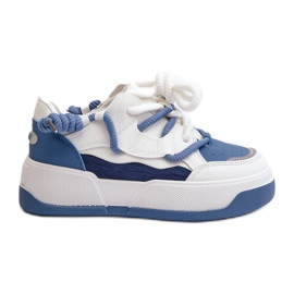 Platform sneakers til kvinder Blå Moariella