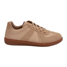 Lave sneakers til kvinder Beige flettet