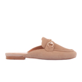 Marco Shoes Amarga muldyr beige