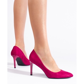 Sergio Leone Klassiske fuchsia pumps til kvinder lyserød