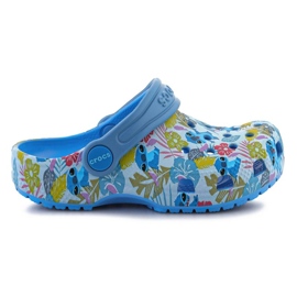 Crocs Toddler's Disney Stitch Classic Clog 209471-4TB flip-flops blå