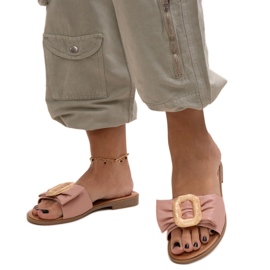 Pink flip-flops med Limera spænde lyserød