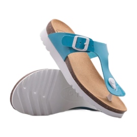 Scholl Boa Visa F31247-1007 flip-flops blå