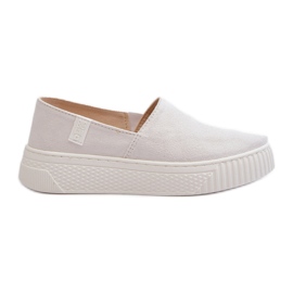 Big Star Sneakers til kvinder NN276006 Memory Foam System Hvid