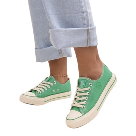 Grønne sneakers Big Star NN274268