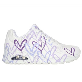Skechers Spread The Love W 155507WLPR sko hvid