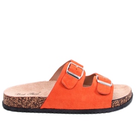 Ponses Orange kork hjemmesko