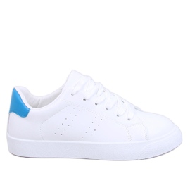 Minar Blue damesneakers hvid