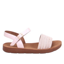 Salinon OFF-WHITE boho stil sandaler beige