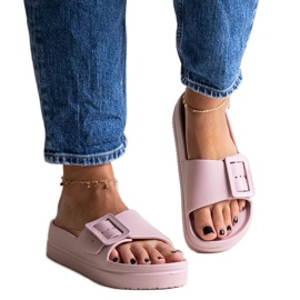 Pink Big Star NN274A663 flip-flops lyserød