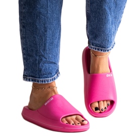 Mørkelyserøde Big Star NN274A041 flip-flops