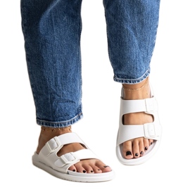 White Big Star NN274A751 flip-flops hvid