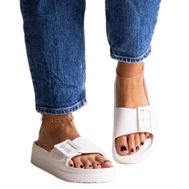 White Big Star NN274A661 flip-flops hvid