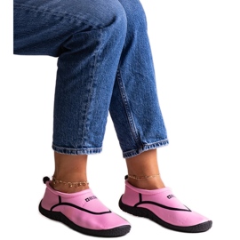 Sporty pink Big Star NN274A800 vandsko lyserød roser og lilla
