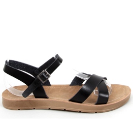 Nevada sorte damesandaler