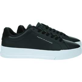 Tommy Hilfiger Court Lædersko FM0FM04971 Bds sort
