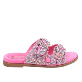 Coult Fuchsia sten flip-flops lyserød