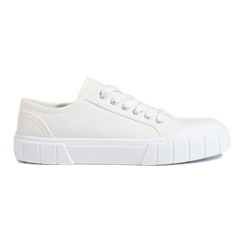 Komfortable hvide sneakers til kvinder