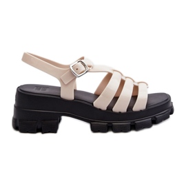 Duftende ZAXY Damesandaler NN285040 Lys beige