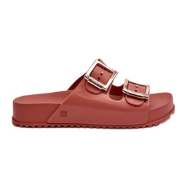 Flip-flops til kvinder med spænder ZAXY JJ285246 Dirty Pink lyserød