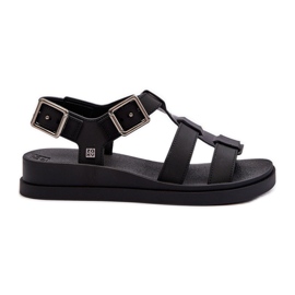 Duftende glatte damesandaler ZAXY NN285007 Sort