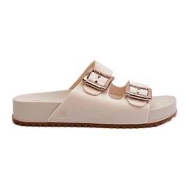 Glatte slides til kvinder ZAXY NN285058 Lys beige