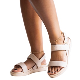 Beige sportssandaler Big Star LL274941