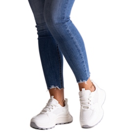 Hvide sneakers Big Star NN274A107