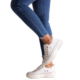 Massive hvide sneakers Big Star NN274126