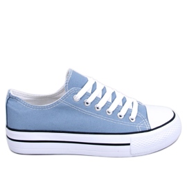 Klassiske damesneakers Fargis L.BLUE blå