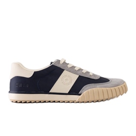 Marineblå sneakers Big Star NN174516