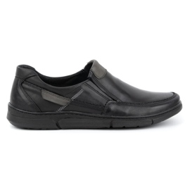 Olivier Herre slip-on sko 62K sort