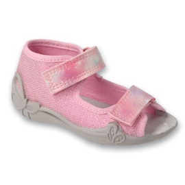 Befado børnesandaler med læderindlæg 342P057 pink lyserød