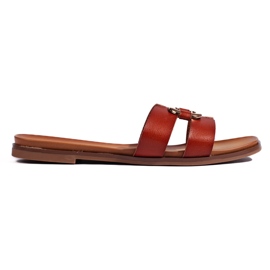 Brune flip-flops til kvinder fra Sergio Leone