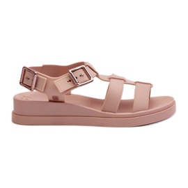 Duftende glatte damesandaler ZAXY NN285006 Lys pink lyserød